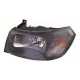 Ford Transit 2000-2006 Black Inner Head Lamp Unit Passenger Side